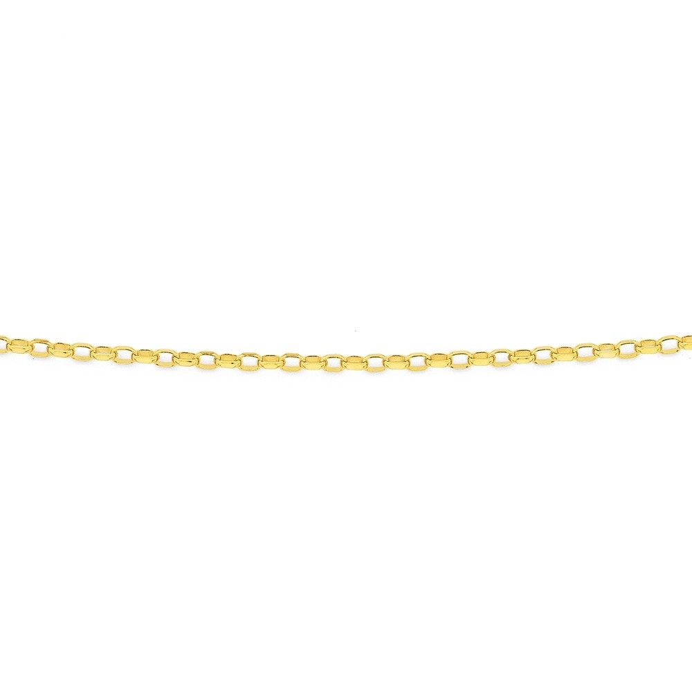 9ct Gold 55cm Solid Belcher Chain