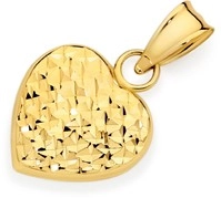 9ct Gold Heart Pendant