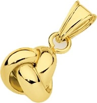 9ct Gold Knot Pendant