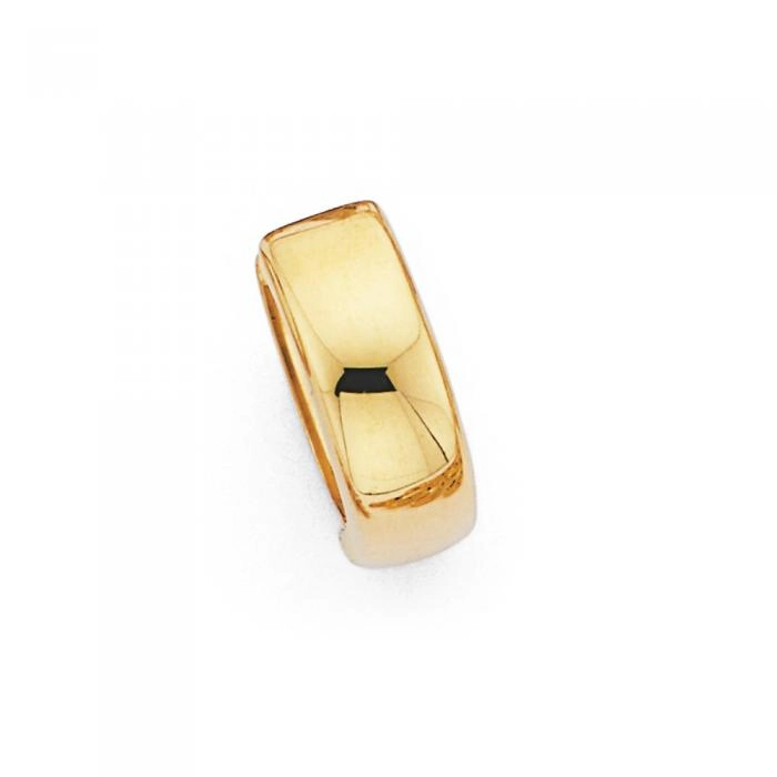 9ct Gold Single Huggie Men's Earring