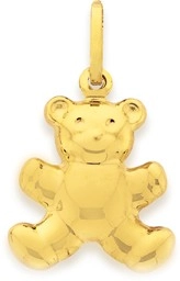 9ct Gold Teddy Bear Pendant