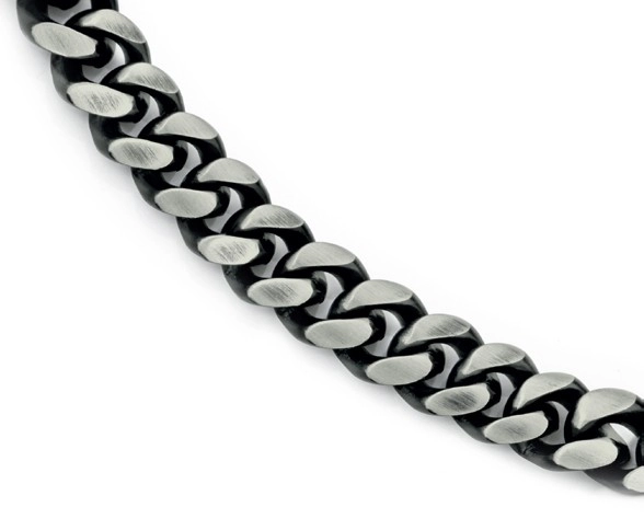 Stainless Steel 60cm Curb Men's Chain