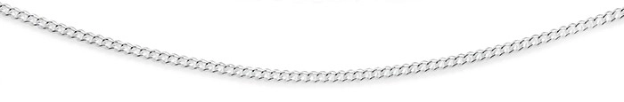 Sterling Silver 45cm Curb Chain