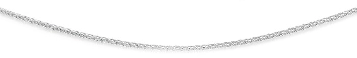 Sterling Silver 45cm Wheat Chain