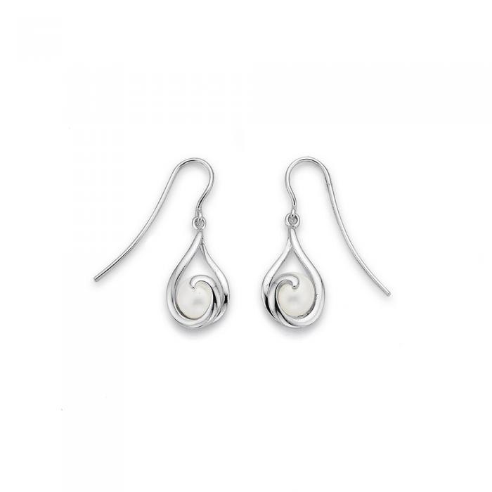 Sterling Silver Freshwater Pearl Earrings