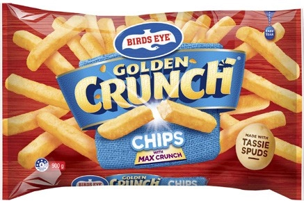 Birds Eye Golden Crunch Chips 900g