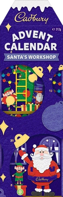 Cadbury 3D Advent Calendar 312g