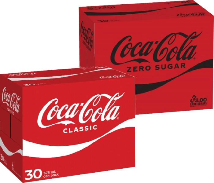 Coca-Cola Soft Drink 30x375mL