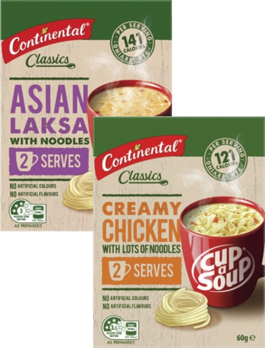 Continental Cup a Soup 2 Serves 50g-75g