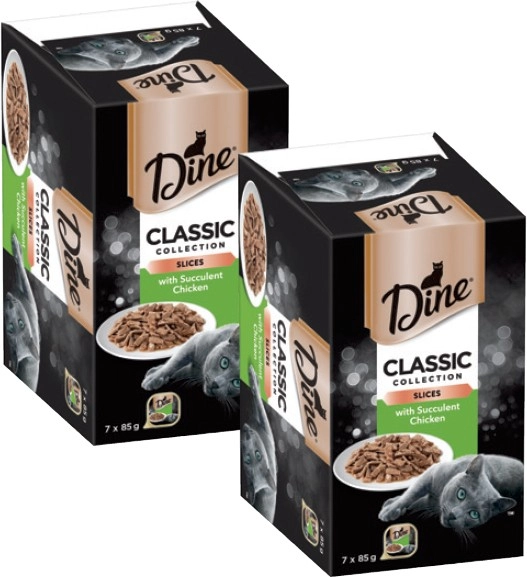 Dine Daily Cat Food 7x85g