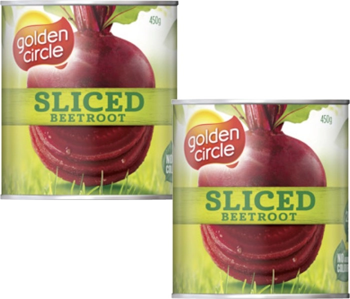 Golden Circle Sliced Beetroot 450g