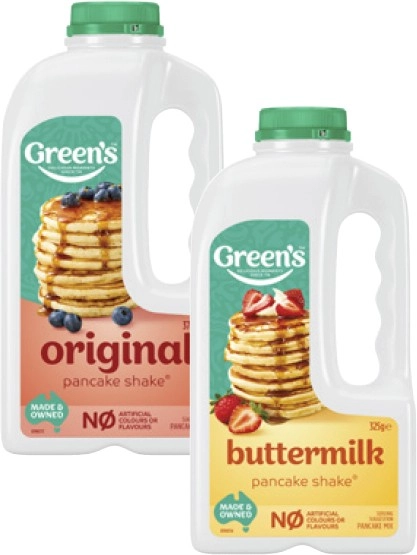 Green's Pancake Shake 300g-375g