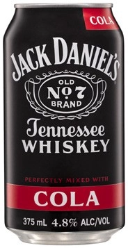 Jack Daniel’s & Cola Cans 10x375mL