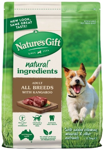 Nature's Gift Dry Dog Food 2.5kg