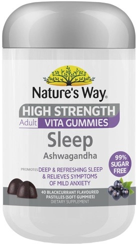 Nature's Way High Strength Adult Vita Gummies Sleep 40 Pack^