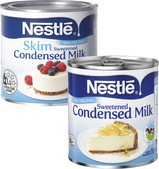 Nestlé Sweetened Condensed Milk 395g-410g