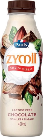 Pauls Zymil Chocolate Lactose Free Milk 400mL