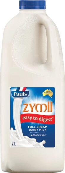 Pauls Zymil Lactose Free Milk 2 Litre