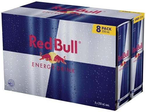 Red Bull Energy Drink 8x250mL