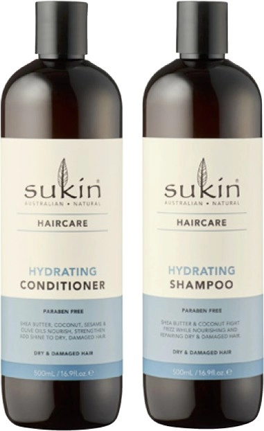 Sukin Shampoo or Conditioner 500mL