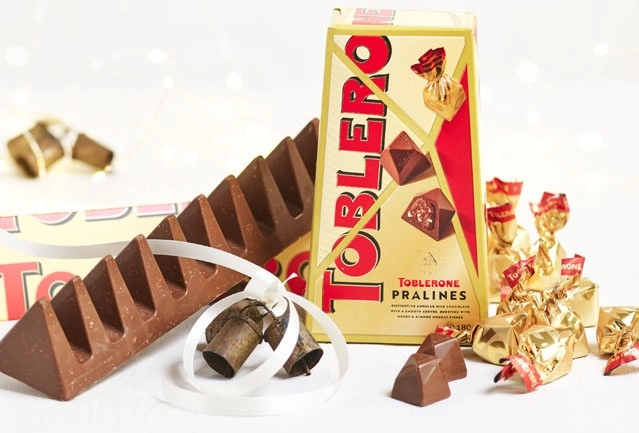 Toblerone 360g or Toblerone Pralines 180g