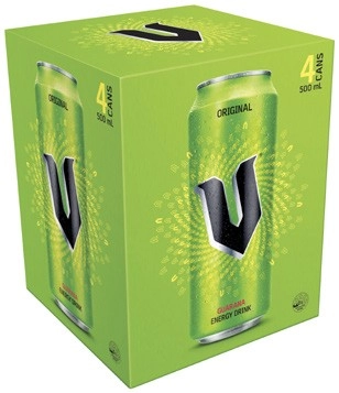 V Energy Drink 4x500mL