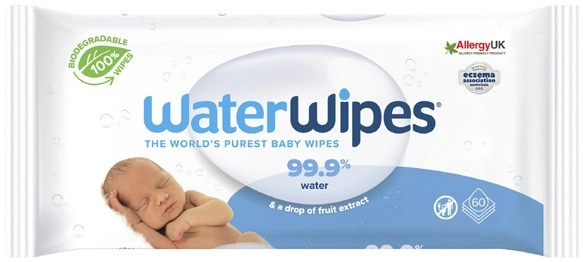 Waterwipes Baby Wipes 60 Pack