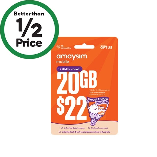 amaysim $22 Starter Kit‡