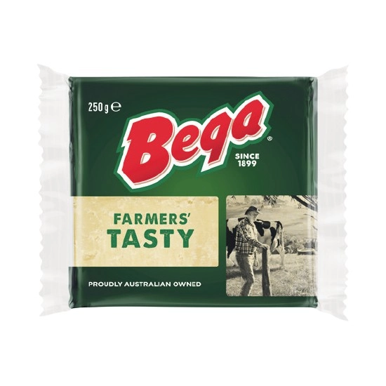 Bega Block, Grated or Sliced Cheese 250-300g – Excludes Lactose Free