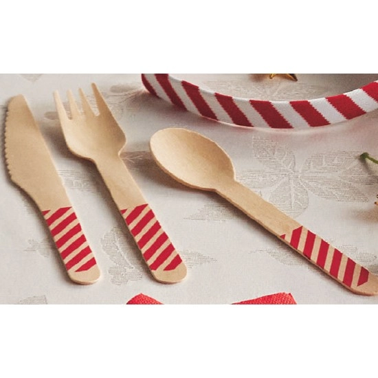 Christmas Cutlery Knives Pk 20, Spoons Pk 20 or Forks Pk 20