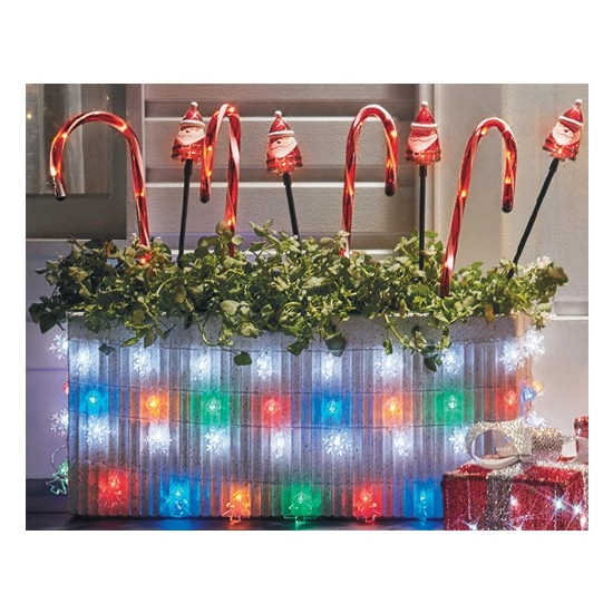 Christmas Solar Garden Stakes – Assorted Designs