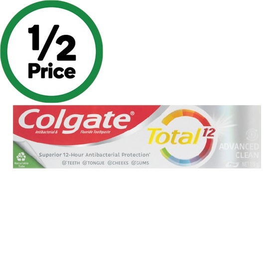 Colgate Total Advanced Clean Toothpaste 115g