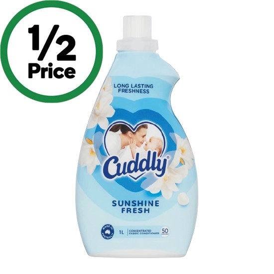 Cuddly Concentrated Fabric Conditioner 1 Litre