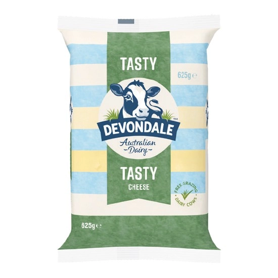 Devondale Block or Grated Cheese 550-625g