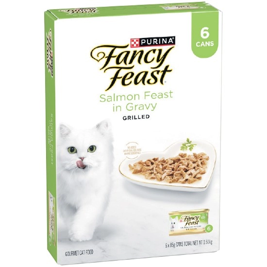 Fancy Feast Wet Cat Tins Pk 6 x 85g