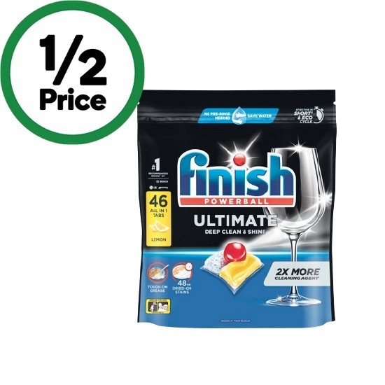 Finish Ultimate Dishwasher Tablets Pk 46