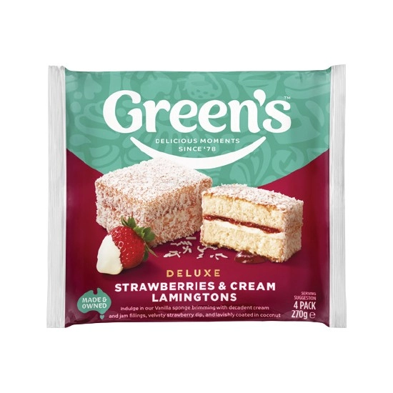 Green's Lamington Varieties Pk 4