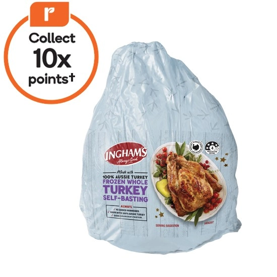 Ingham’s Frozen Whole Turkey~ – From the Freezer