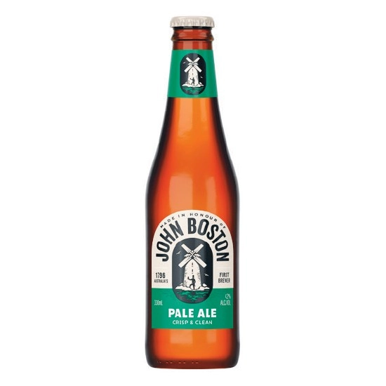 John Boston Pale Ale Bottles 24x330ml