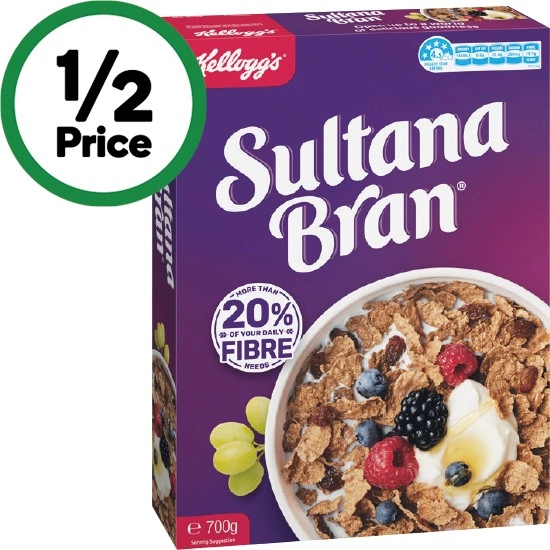 Kellogg’s Sultana Bran 700g