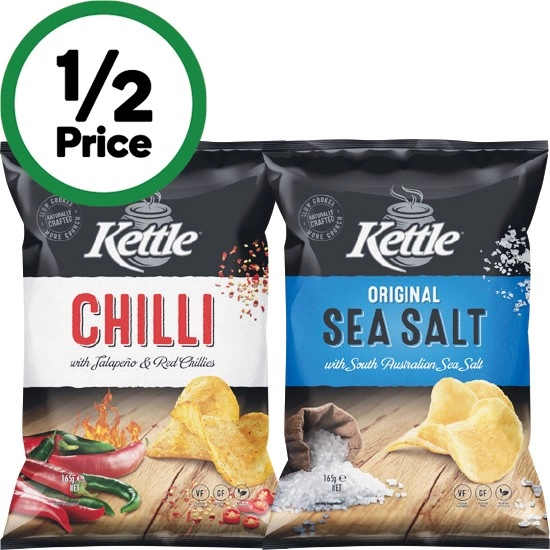 Kettle Potato Chips 150-165g