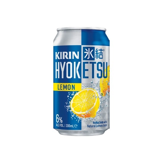 Kirin Hyoketsu Lemon Cans 4x330ml