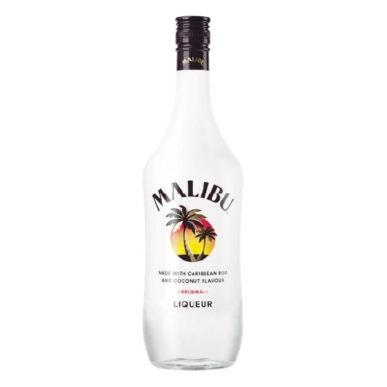 Malibu White Rum Coconut Flavour 1 Litre