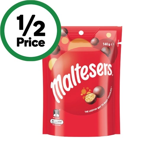 Mars M&M’s, Maltesers, Pods or Skittles 120-200g