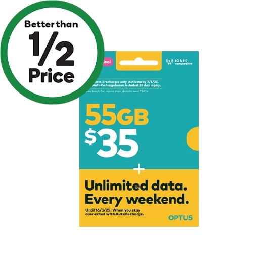 Optus $35 SIM Starter Kit~