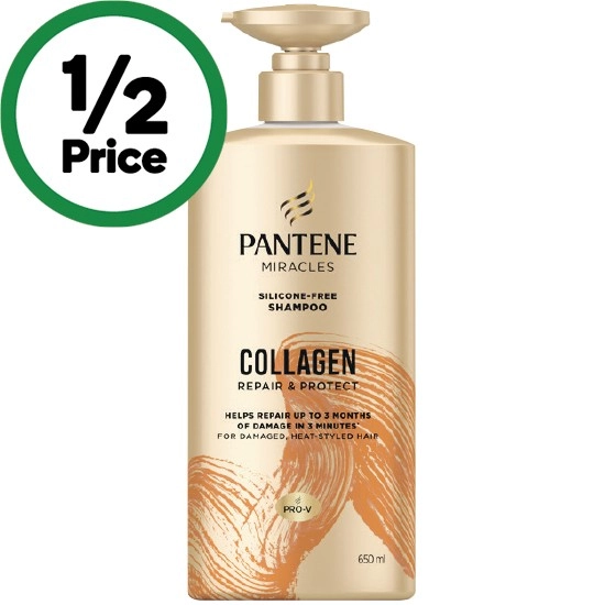 Pantene Collagen Shampoo 650ml or Conditioner 600ml