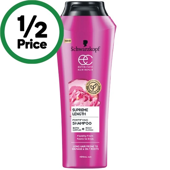 Schwarzkopf Extra Care Shampoo or Conditioner 400ml