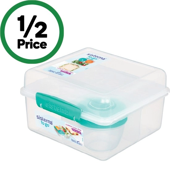 Sistema Lunch Cube Max To Go – Assorted