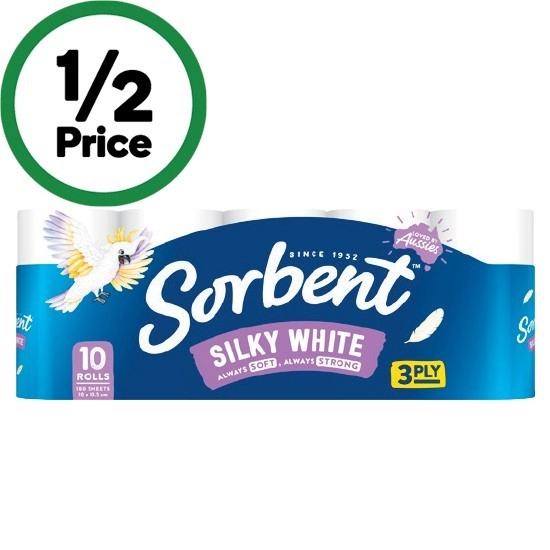 Sorbent Toilet Tissue Pk 10