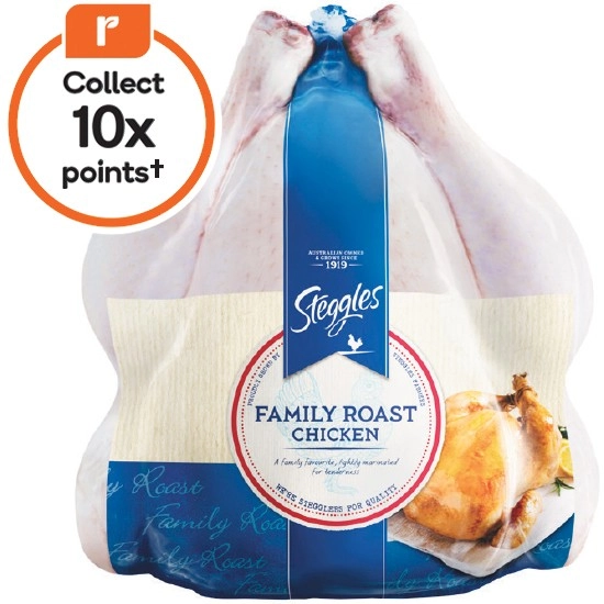 Steggles Family Roast Whole Chicken – From the Meat Dept